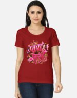 Papa Ki Pari Doll-Double Sided-Print-T-Shirt- - Image 2