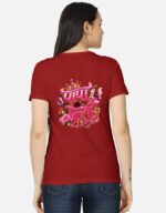 Papa Ki Pari Doll-Double Sided-Print-T-Shirt- - Image 3