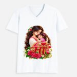 Unisex-V Neck T-Shirt