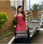Premium Soft Cotton Bandhani Print Kurti for Women, Straight A-Line Party Wear, Festive, Office & Daily Wear, 1 Pc ( red, L )