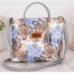 Women's Leather Sling Bag | Stylish Crossbody Shoulder Bag with 2 Compartments for Daily Use ( grey, OS )
