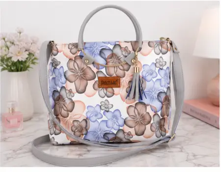 VPcbKX7LFXWRDU6VZpqoxdnglBrcfFChu8BFUTmd.webp Women's Leather Sling Bag | Stylish Crossbody Shoulder Bag with 2 Compartments for Daily Use ( grey, OS )