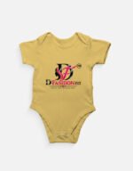Kids Rompers-ddf-Yellow-front