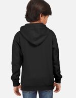 Kids Hoodie-black-back